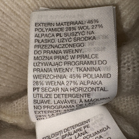 NWOT & other stories alpaca blend cardigan sz XS - Picture 10 of 11